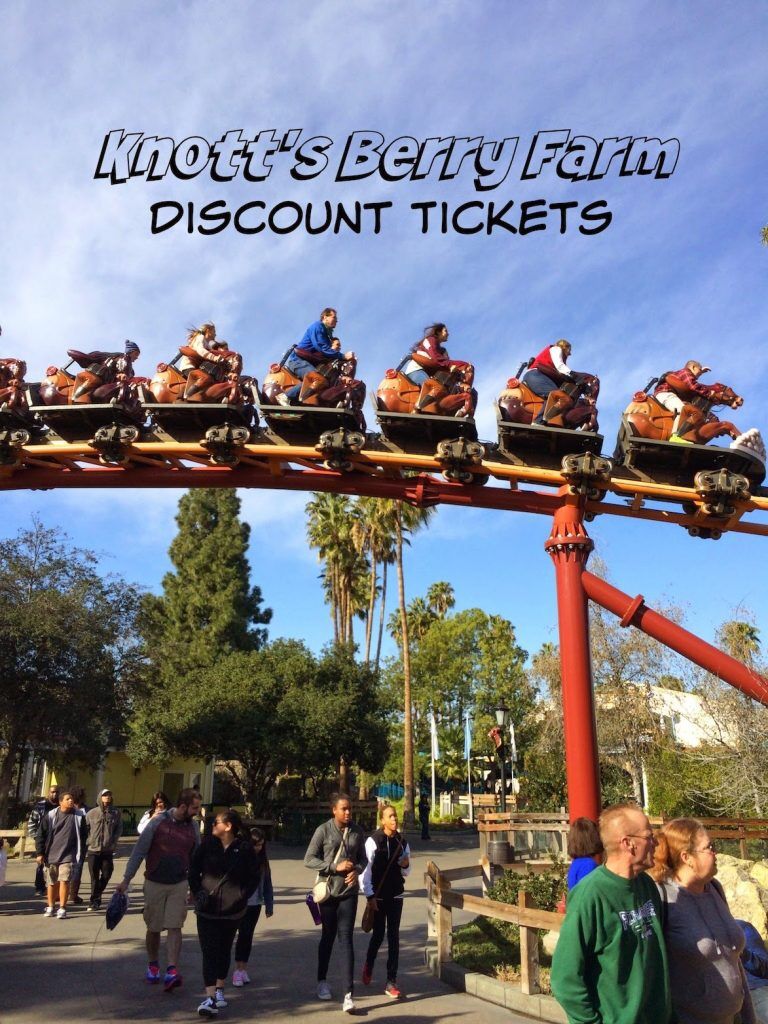 Discounted Knotts Berry Farm Tickets