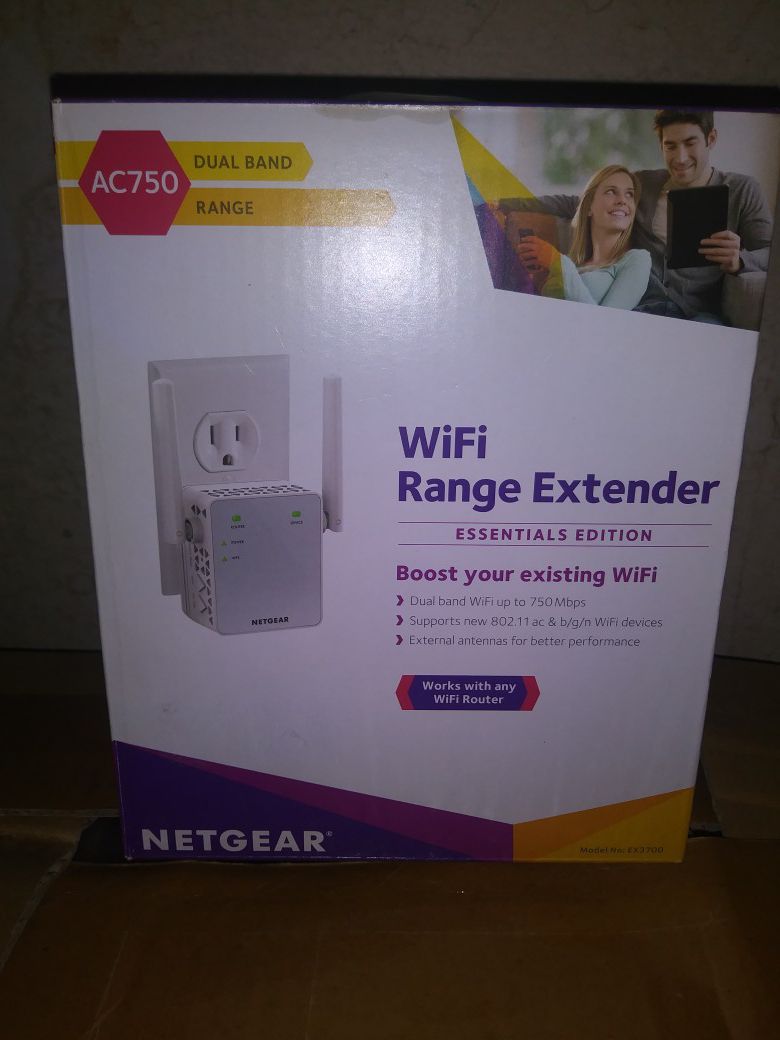 Netgear Wi-Fi extender ex3700/ac750