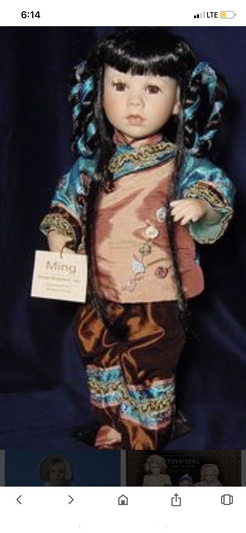 Ming Porcelain Doll