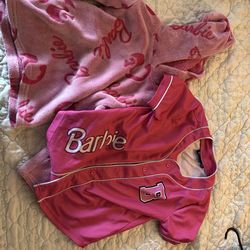 Barbie sweater and jersey size 6 bundle