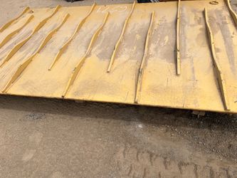 Track out plate
