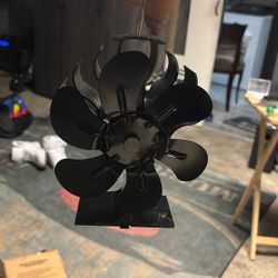 Heat powered fan