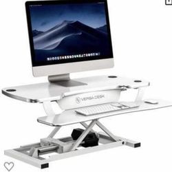Versa Desk Lift Top Electric Rising Desk Table 