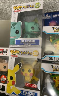 Funko Pop! Pikachu Target Bulbasaur set