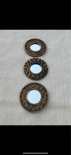Decorative Mirror, set of 3