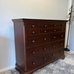 9 Drawer Solid Wood Dresser 