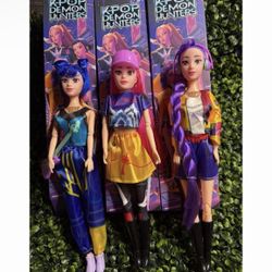 KPop Dolls With Music 3pc ($55)