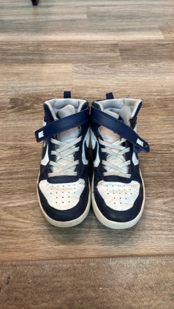 Nike High-Top Sneakers Navy and White