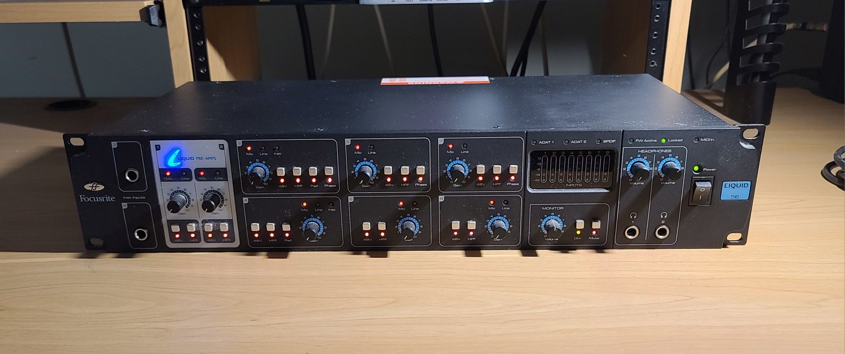 Focusrite Liquid Saffire 56 Digital Recording Interface – Used, Great Condition! 🎛️🎶