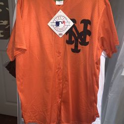 New York Mets Majestic Jersey Large