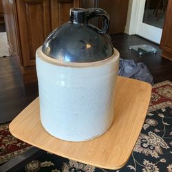 Antique crock jug