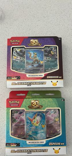 Pokemon 30 anniversary battle deck