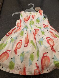 Baby girl Crazy 8 dress sz 18/24 mth