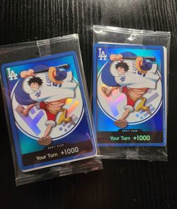 One Piece x Dodgers Don Luffy