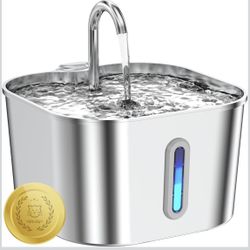 Cat Water Fountain (Stainless Steel)