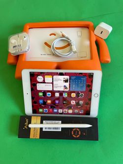 Apple iPad mini 5 (5th Generation/7.9” retina/ latest IOS 26/ 2019 Model ) 64GB with stylus pen, kids case  & Accessories