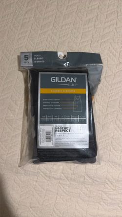 Gildan Select Men's Classic A-Shirts 5-Pack