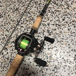 Baitcaster Reel and Rod