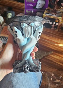 Halloween candleholder