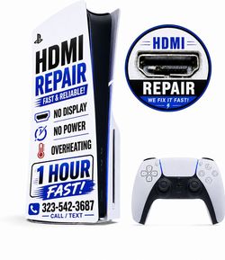 Playstation 5 HDMI Port -- iPhone screen -- Macbook iPad Unlock Cracked Battery