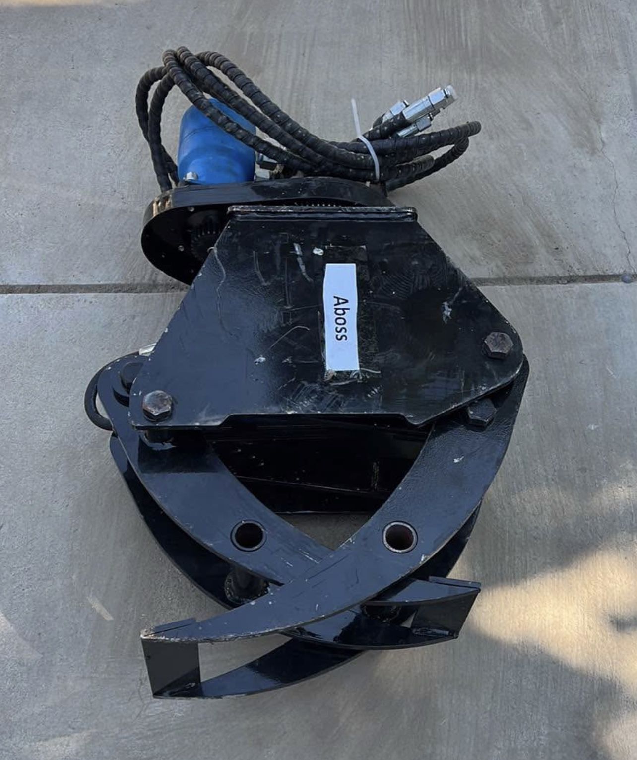 Mini Excavator Rotating Grapple