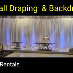 Wall Draping Curtains