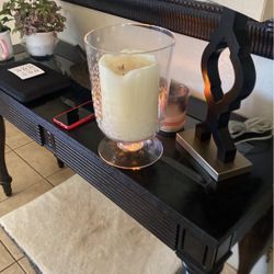Glass Candle Holder