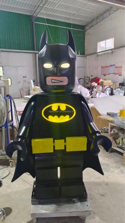 Lego Batman art sculpture statue furniture decoriPhone Halloween