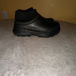 8 UGG TASMAN X BLACK CLOG WATERPROOF SLIP ON RAIN BOOTS WOMEN'S SIZE US 9/UK 7 NEW