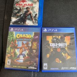 PlayStation PS4 And One PS3 Games