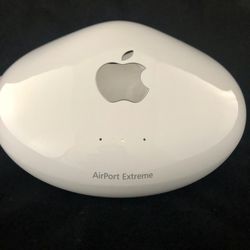 VINTAGE Collectible APPLE AirPort Extreme Base Station • "Flying Saucer" Model A1034