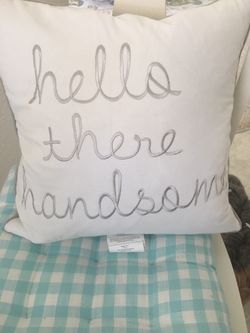 Hello There Handsome Pillow