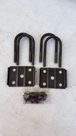 Trailer Axle, Leaf Spring, U Bolt Kit