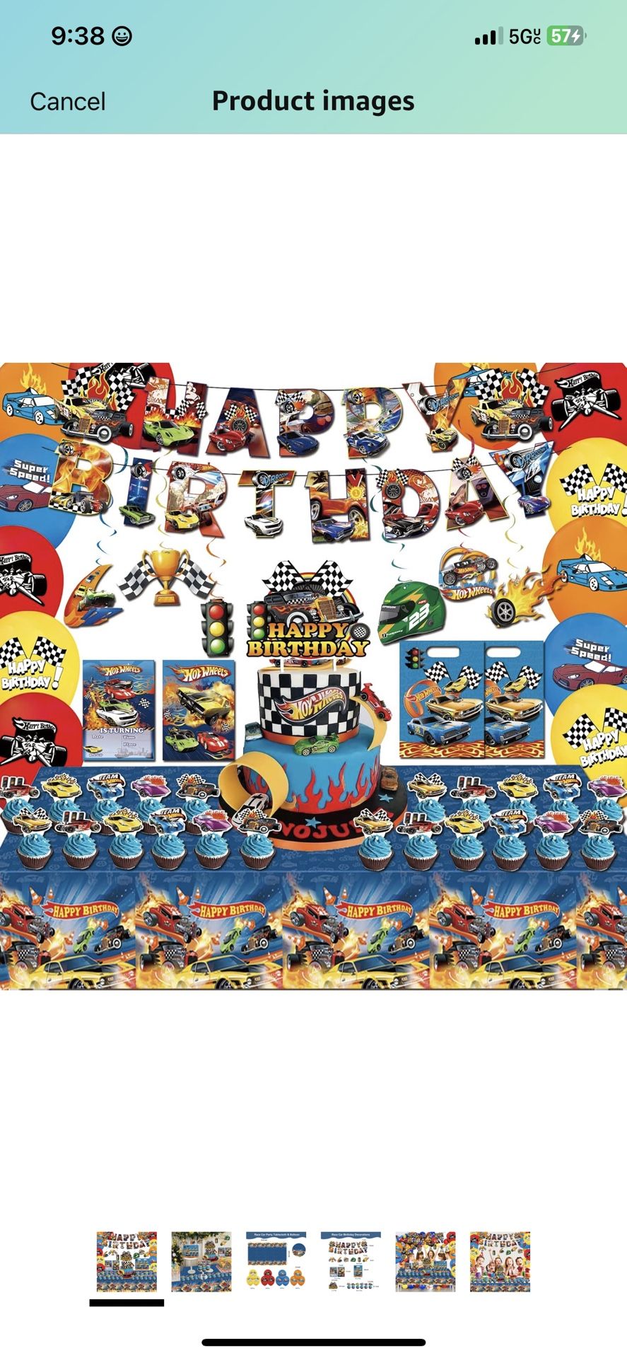 Hot Wheels Party Supplies