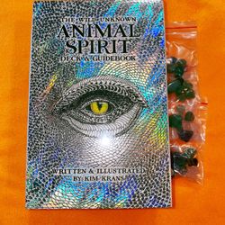 Animal Spirit Deck, Guidebook And Crystals