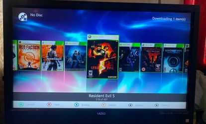 XBOX 360 with 4TB HARD DRIVE and Over 7000 Games