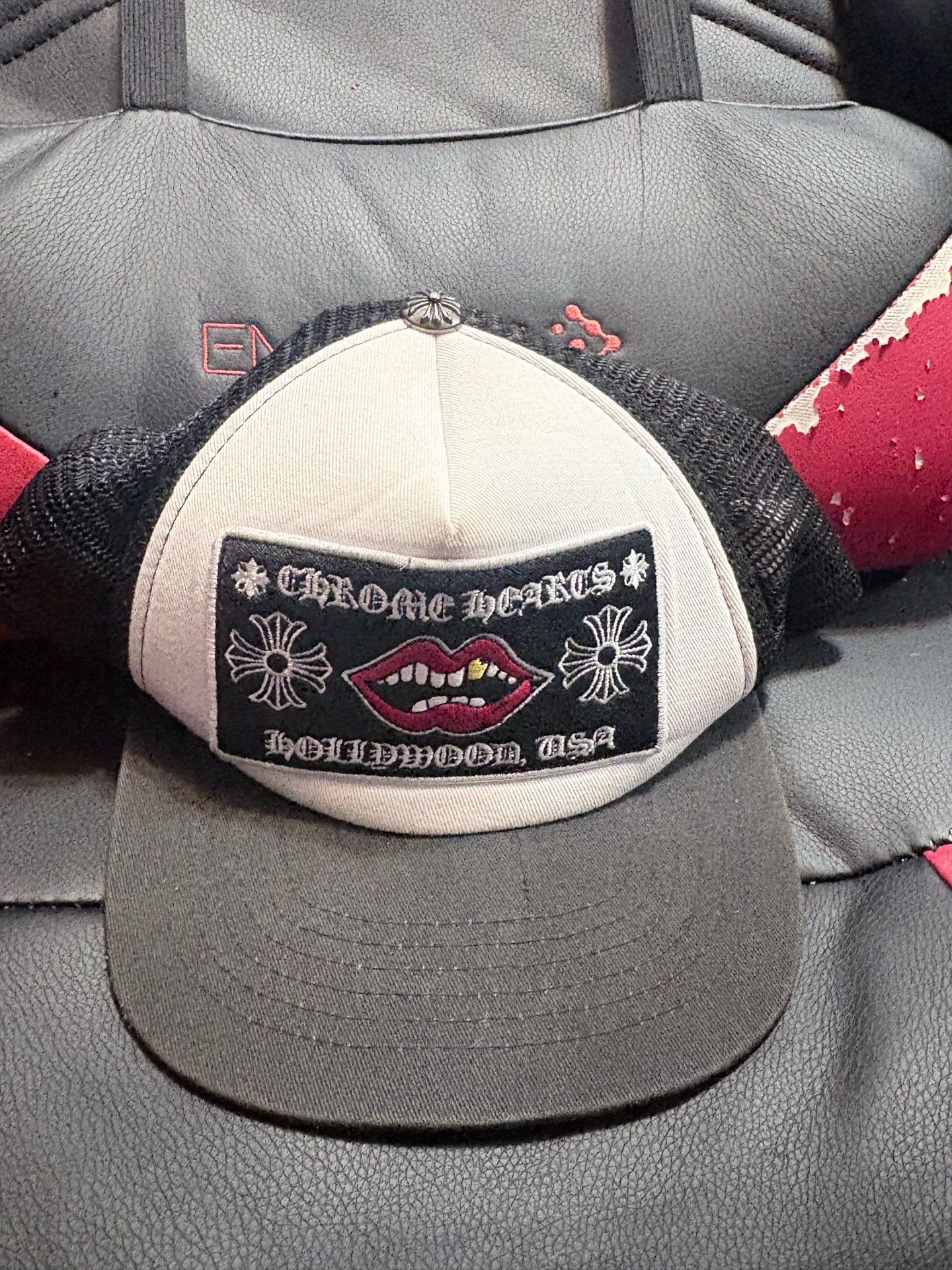 Chrome Heartz Hat