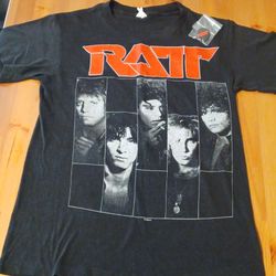 Vintage 80's Original Ratt Dancing Undercover 1987 Shirt