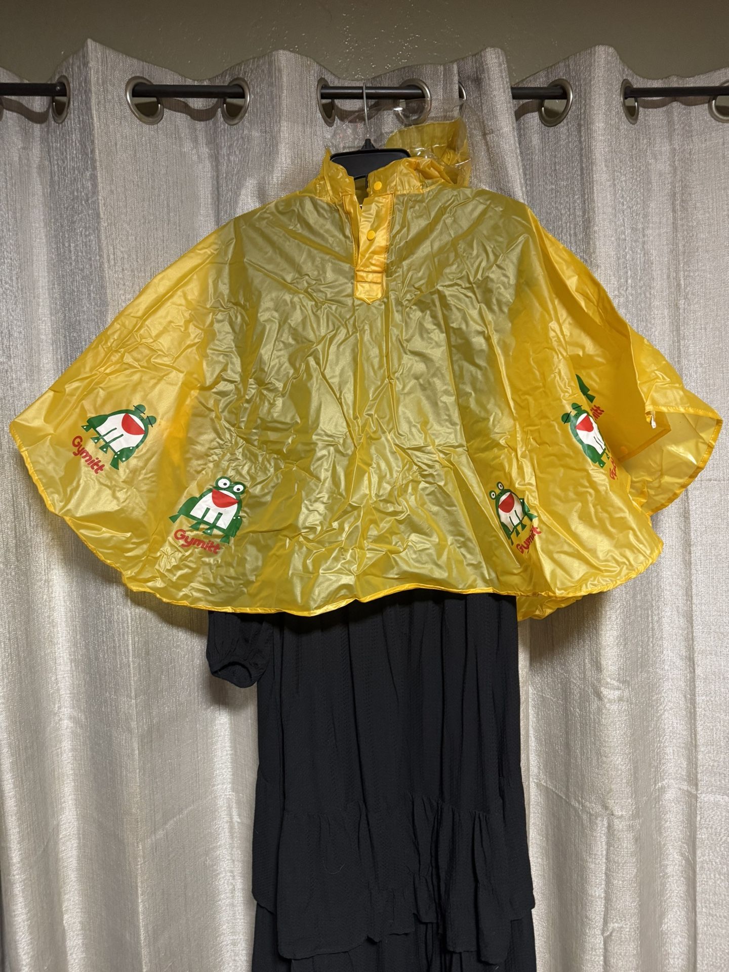 Kids Polyester Waterproof Rain Poncho