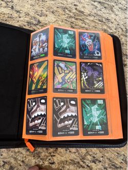 Japanese one piece cards