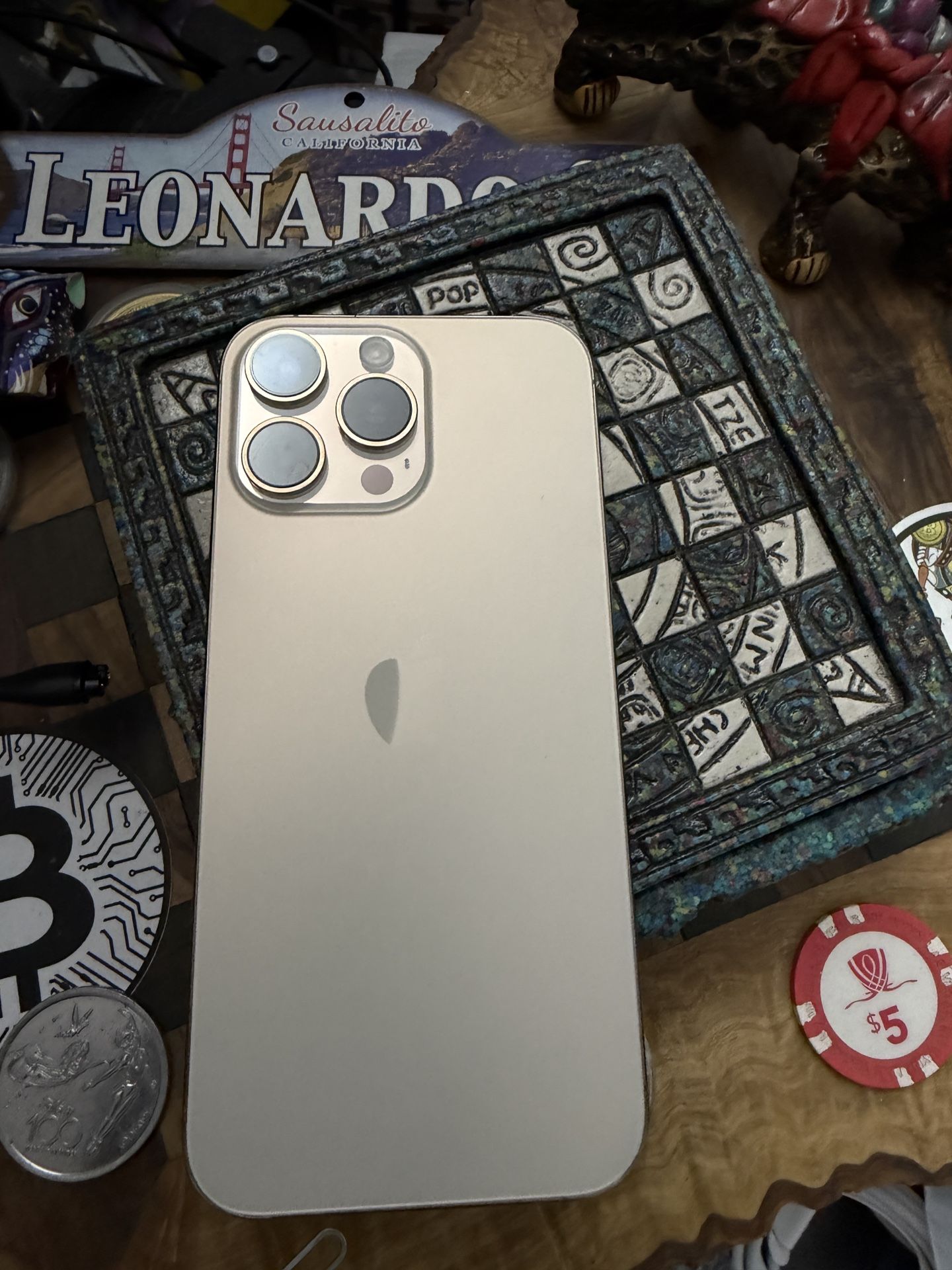 Iphone 16 Pro Max 256GB Gold Tmobile Or Metro