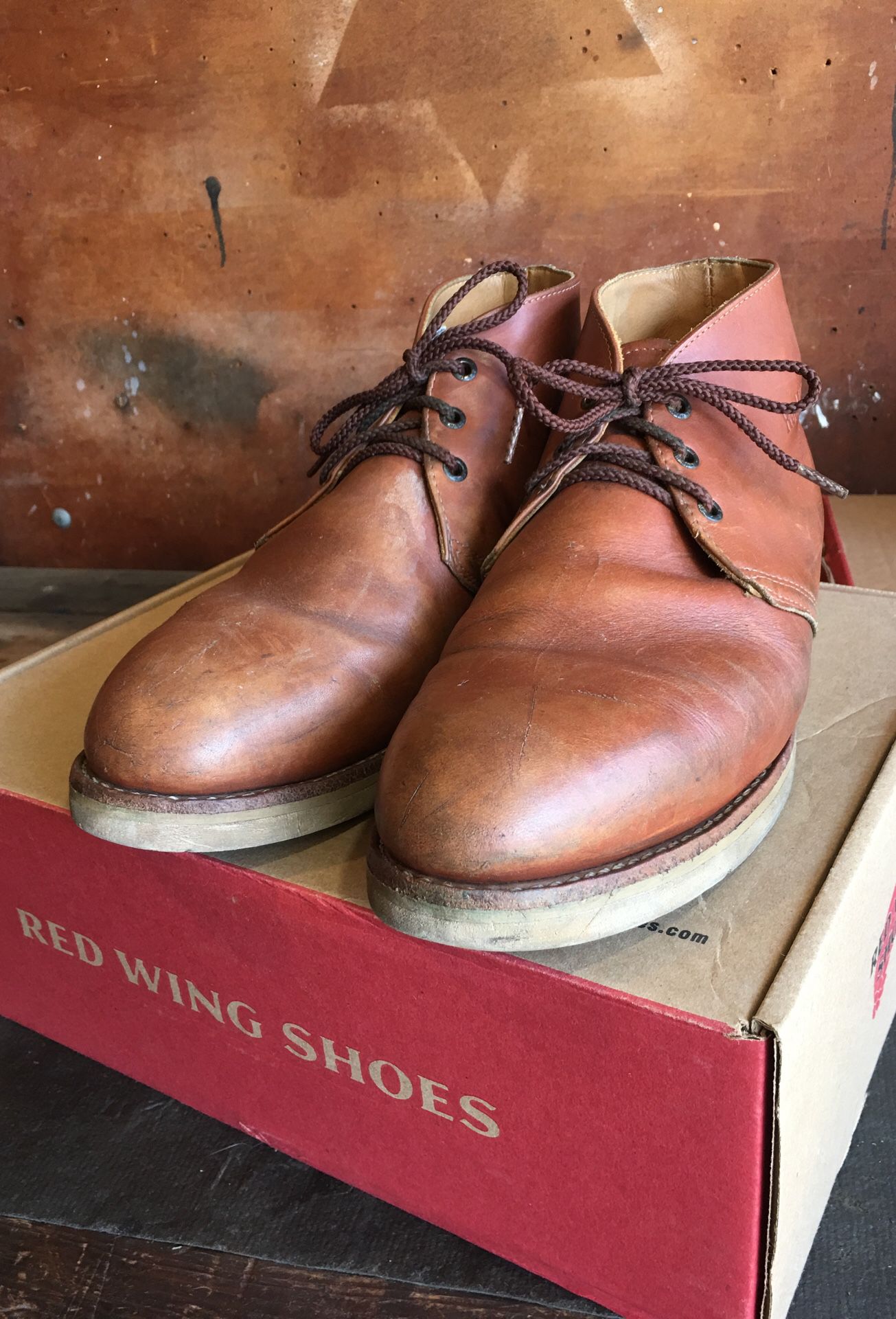 Red wing 595 boots