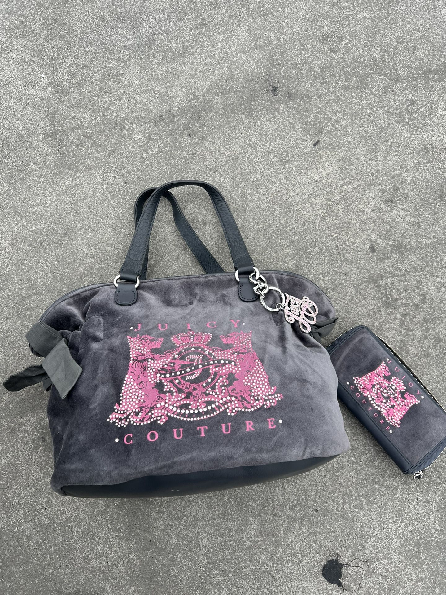 Juicy Couture Grey Purse