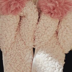 Lemon SHERPA Slippers Sz7/8