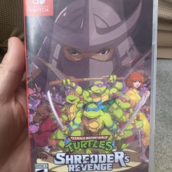 Shredders Revenge TMNT Switch Game Teenage Mutant Ninja Turtles