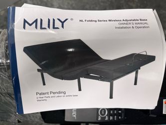 Queen Mattress and Mlily Electric Adjustable Bed Base