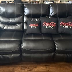 Leather Faux Couch