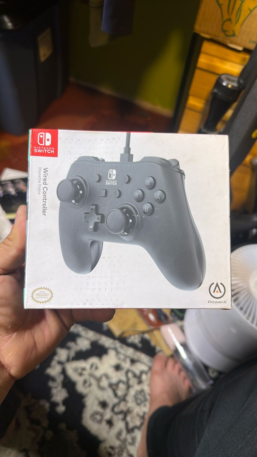 PowerA Wired Controller for Nintendo Switch - Black