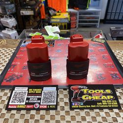 Milwaukee M12 12V Lithium-Ion CP High Output 2.5 Ah Battery $69 EACH