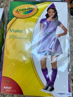 Crayola Violet Costume